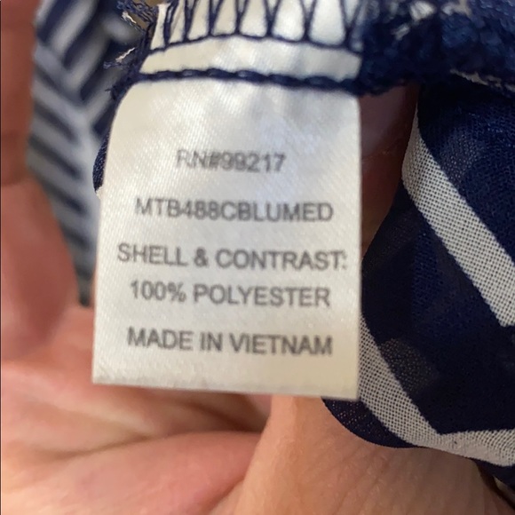 Charming Charlie printed sheer blouse - Picture 8 of 8